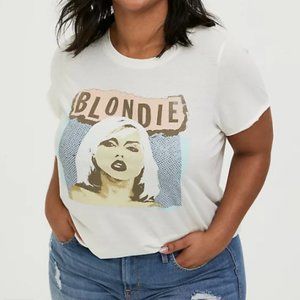 TORRID - BLONDIE IVORY CREW TEE